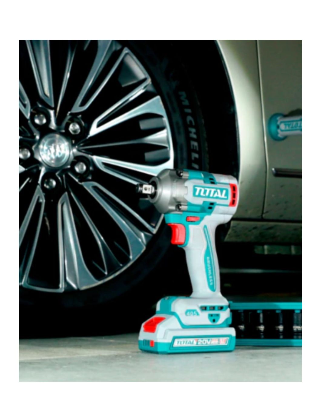 Llave de impacto 1/2 20v 500nm Brushless Total TIWLI20501 - Image 2